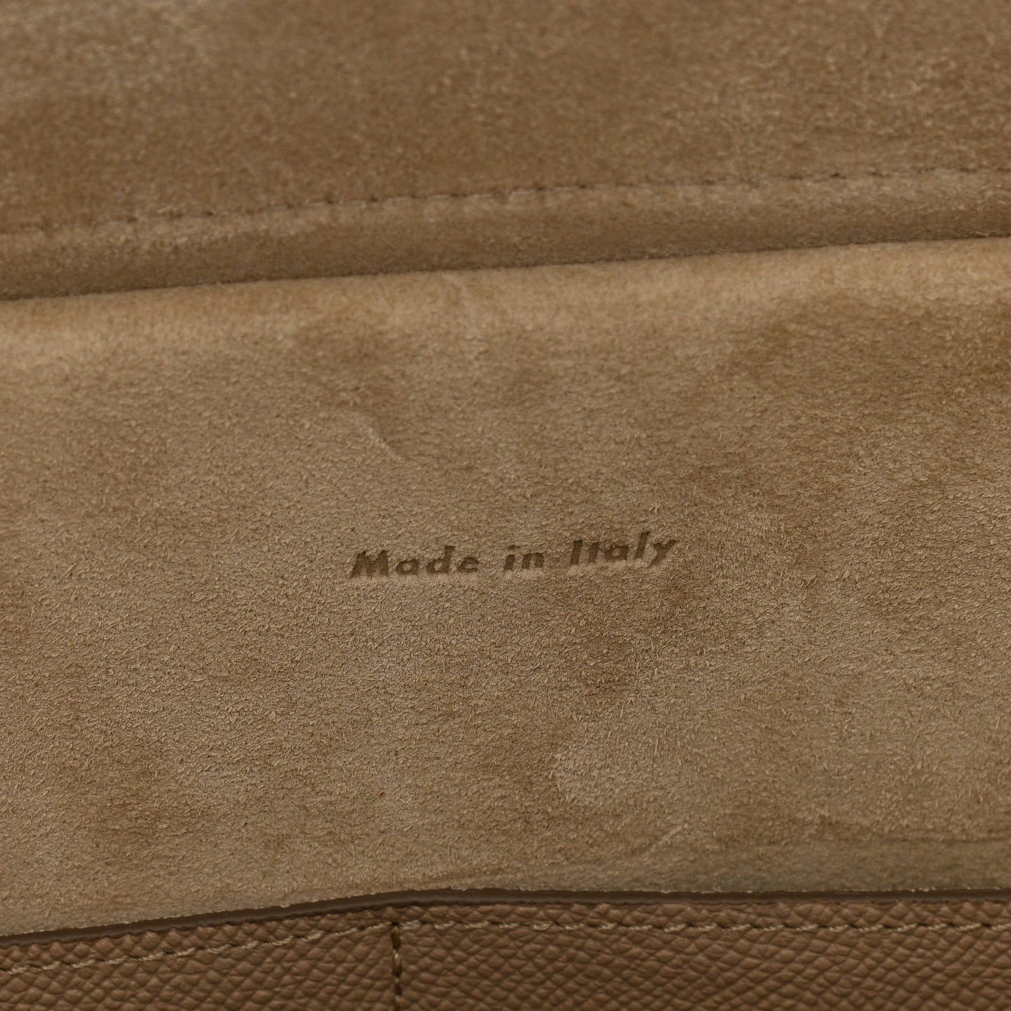 Grained Calfskin Mini Belt Bag Dune