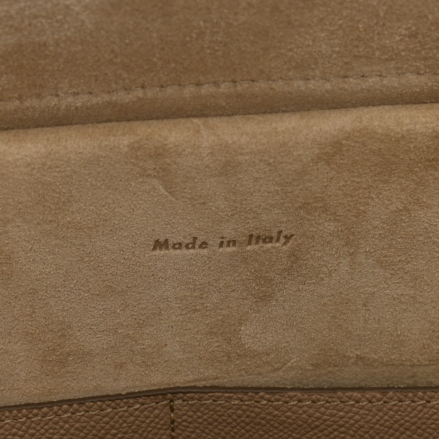 Celine Grained Calfskin Mini Belt Bag Dune 7 of 11