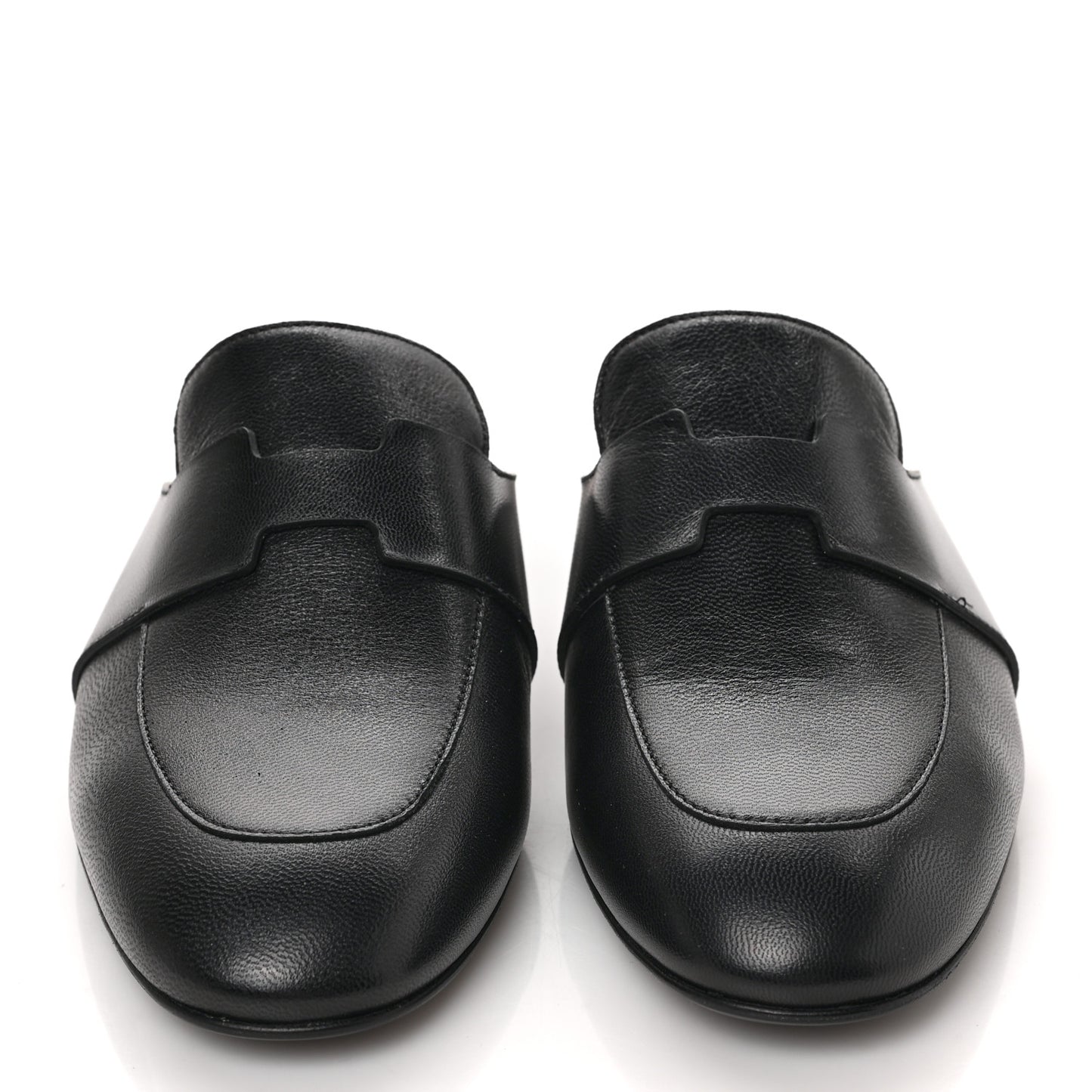 Supple Goatskin Catena Mules 35 Black