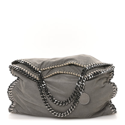 Stella McCartney Shaggy Deer Falabella Fold Over Tote Grey 1 of 10