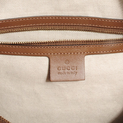 Gucci Monogram Vintage Web Medium Boston Maple Brown 6 of 9