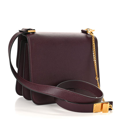 Valentino Garavani Grained Calfskin Large VSling Shoulder Bag Rubin 3 of 8
