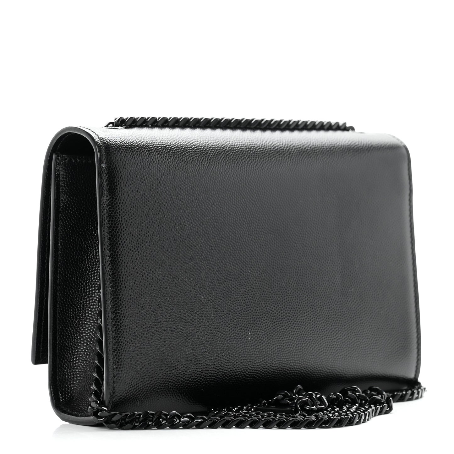 Grain De Poudre Small Monogram Kate Satchel Black