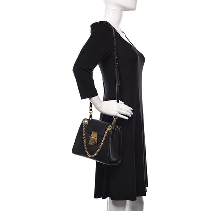 Chloe Shiny Calfskin Mini Annie Shoulder Bag Black 2 of 9