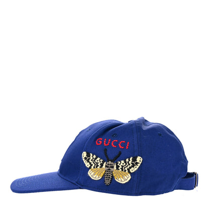 Gucci X MLB Cotton NY Yankees Baseball Hat 57-61 Blue 2 of 8
