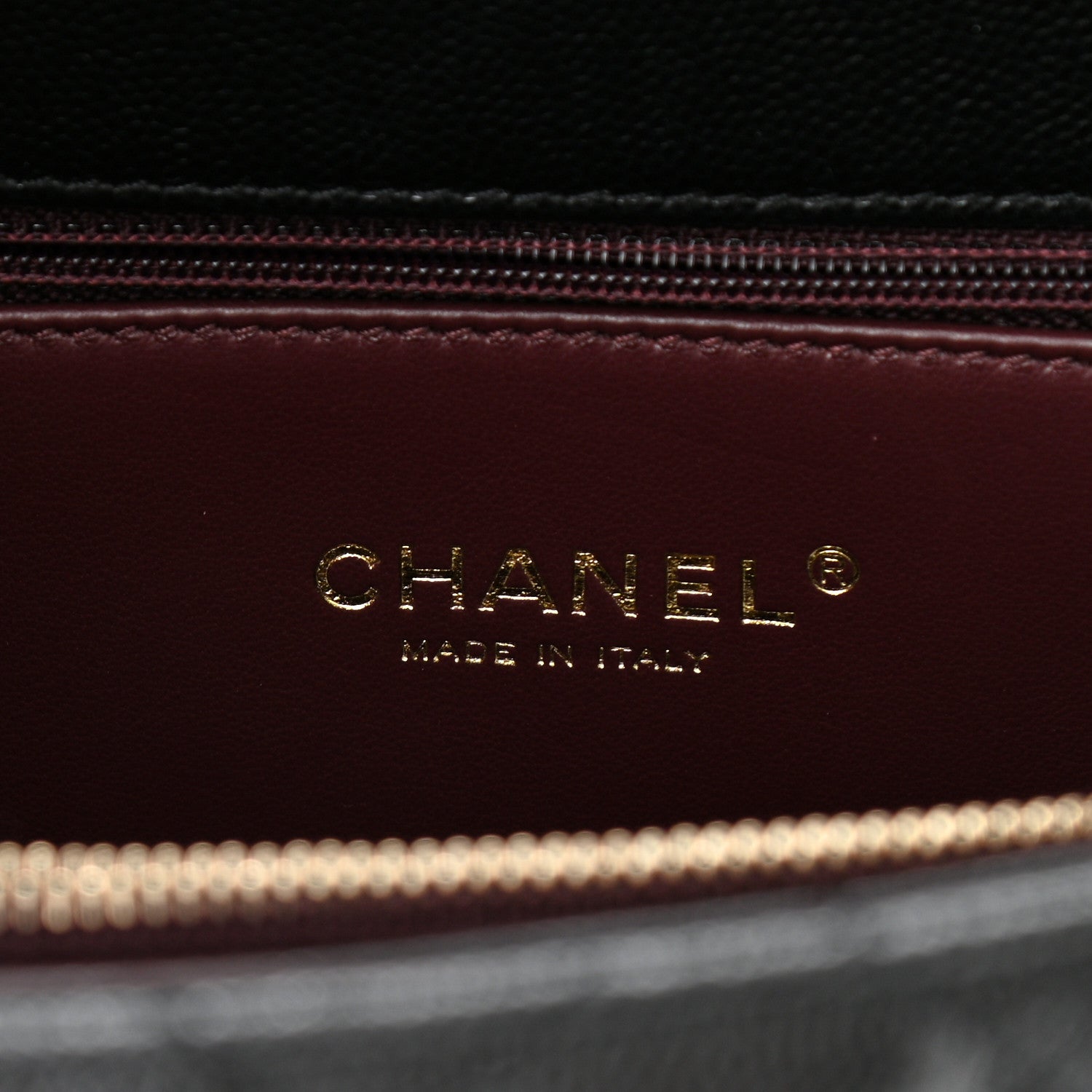 Chanel Caviar Quilted Medium Coco Handle Flap Black 12 of 19