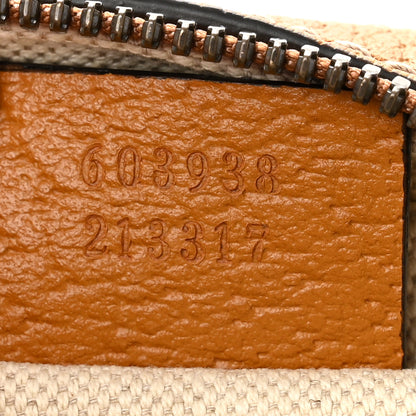 Gucci X DISNEY Mini Vintage GG Supreme Monogram Mickey Mouse Round Shoulder Bag Beige Vintage Sun Oil 7 of 11
