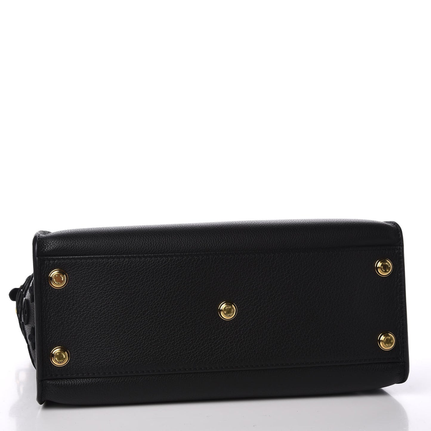 Calfskin Monogram Tufting On My Side Black