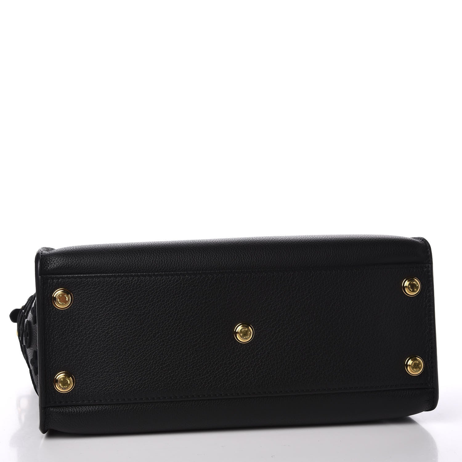Louis Vuitton Calfskin Monogram Tufting On My Side Black 3 of 12