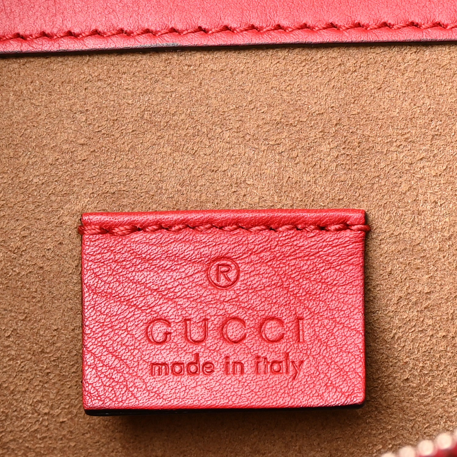 Gucci GG Supreme Monogram Arabesque Medium Dionysus Shoulder Bag Hibiscus Red 6 of 12