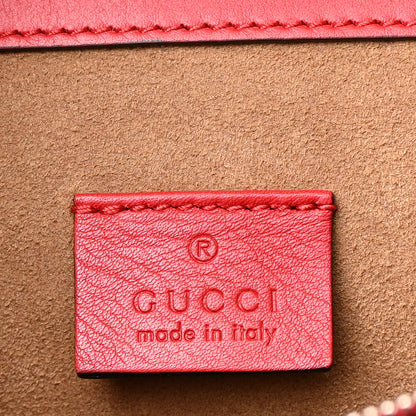 Gucci GG Supreme Monogram Arabesque Medium Dionysus Shoulder Bag Hibiscus Red 6 of 12