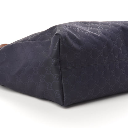 Gucci Nylon Monogram Medium Tote Navy 8 of 9