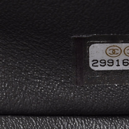 Chanel Lambskin Quilted Mini Rectangular Flap Dark Grey 6 of 11