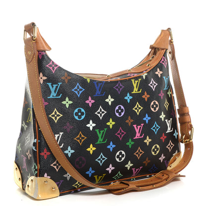 Louis Vuitton Monogram Multicolor Boulogne Black 3 of 7