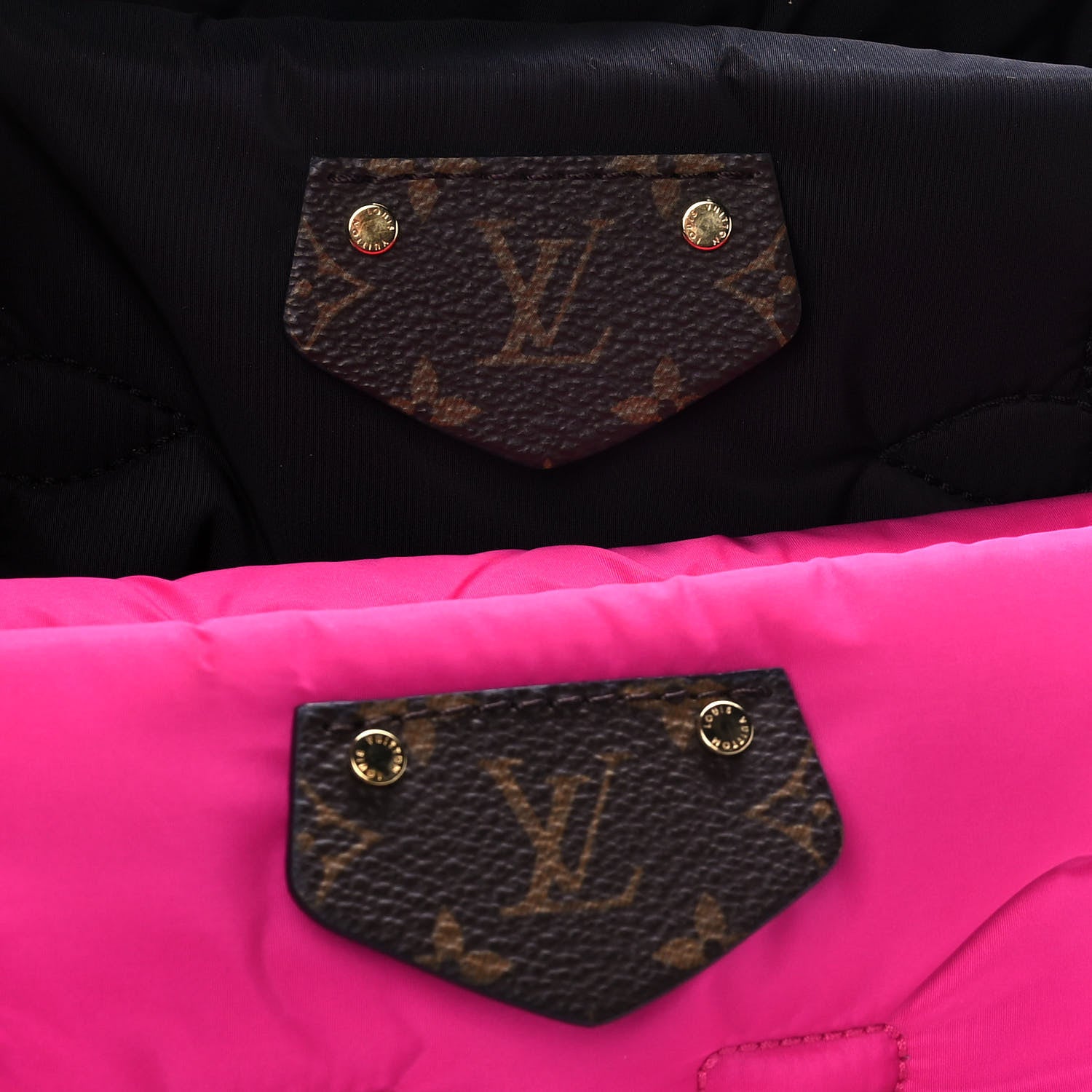 Louis Vuitton Econyl Monogram Pillow Maxi Multi Pochette Accessories Black Fuchsia 10 of 13
