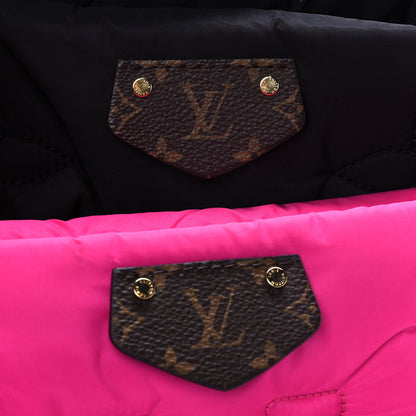 Louis Vuitton Econyl Monogram Pillow Maxi Multi Pochette Accessories Black Fuchsia 10 of 13