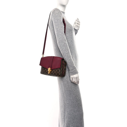 Louis Vuitton Damier Ebene Clapton Raisin 3 of 9