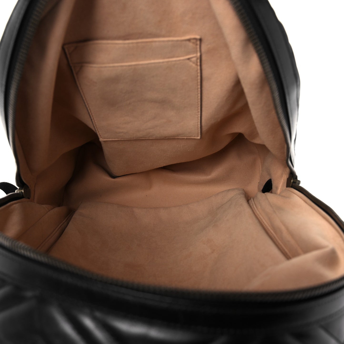 Calfskin Matelasse GG Marmont Day Backpack Black