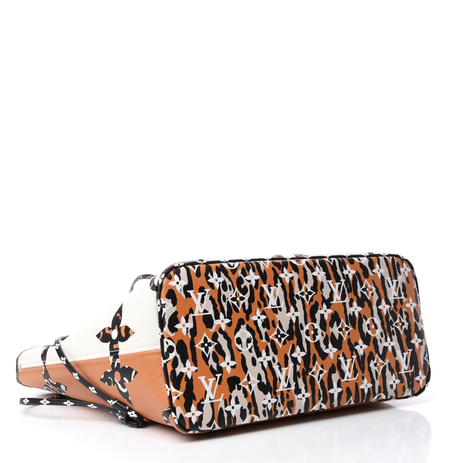 Louis Vuitton Monogram Giant Jungle Neverfull MM Ivory 5 of 11