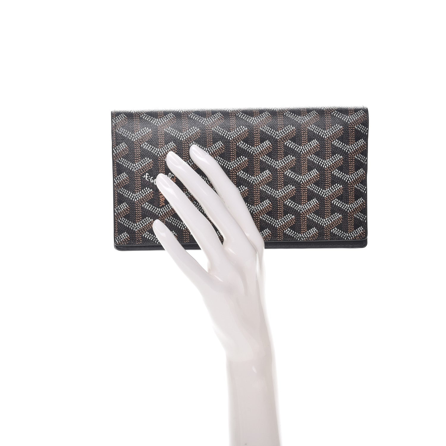Goyard Goyardine Richelieu Wallet Black 3 of 8