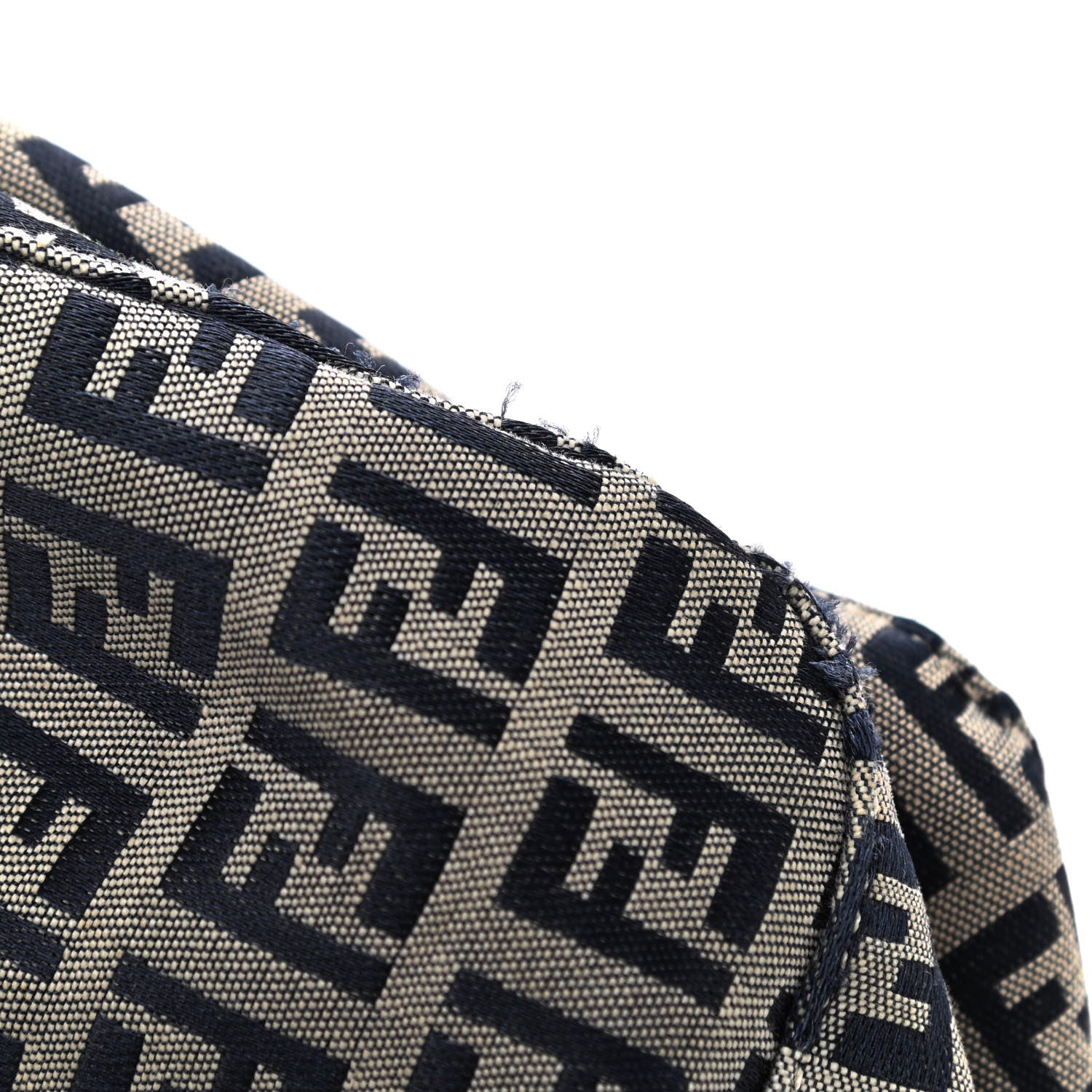 Fendi Zucchino Mama Baguette Navy 9 of 12