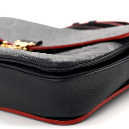 Louis Vuitton Empreinte Pochette Metis Marine Rouge 9 of 11