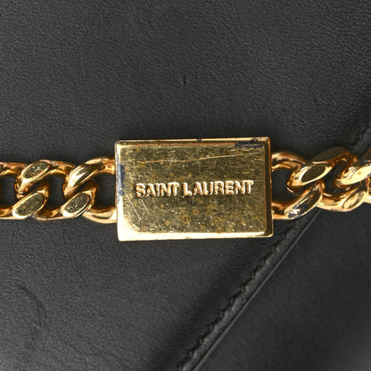 Saint Laurent Smooth Calfskin Medium Classic Monogram Kate Tassel Satchel Black 16 of 16