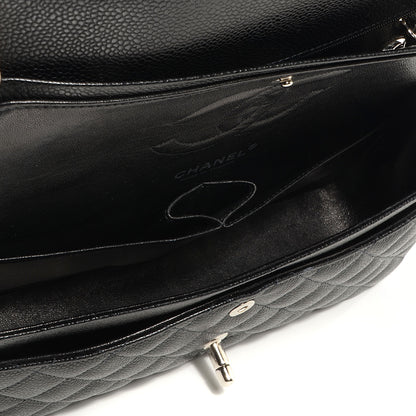Chanel Caviar Quilted Medium Double Flap Black 6 of 9