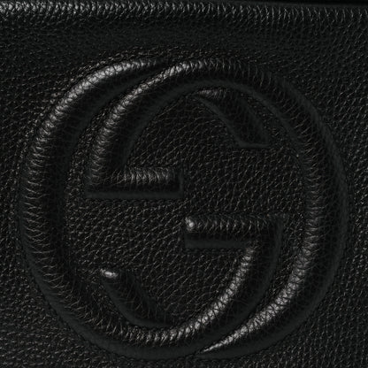 Gucci Pebbled Calfskin Small Soho Disco Bag Black 8 of 13