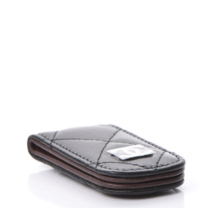 Chanel Lambskin Quilted Money Clip Black 5 of 8