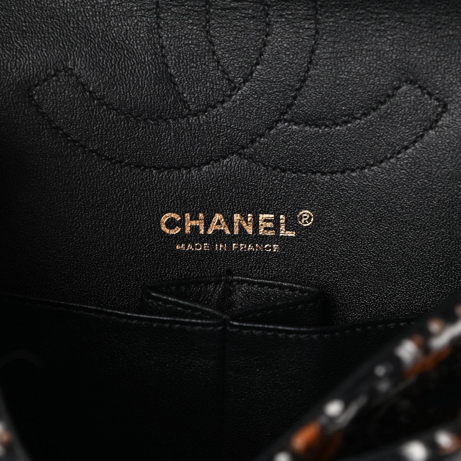 Chanel Tweed 2.55 Reissue 225 Flap Beige Multicolor 6 of 9