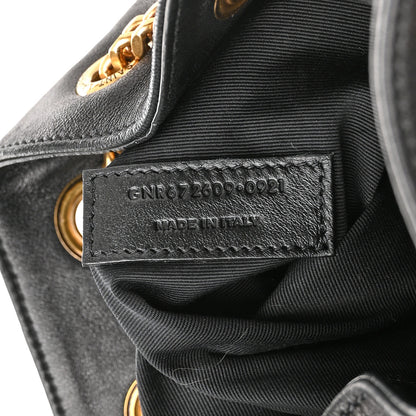 Saint Laurent Lambskin Matelasse Monogram Joe Backpack Black 7 of 10