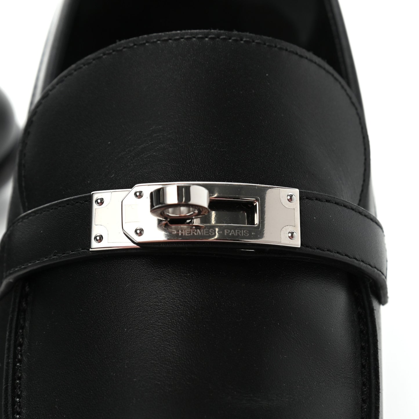 Calfskin Womens Destin Loafer 41 Black