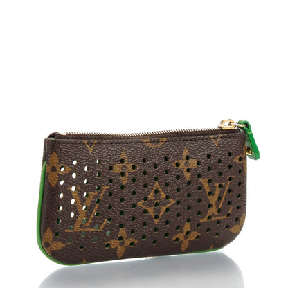 Louis Vuitton Monogram Perforated Key Pouch Green 3 of 7