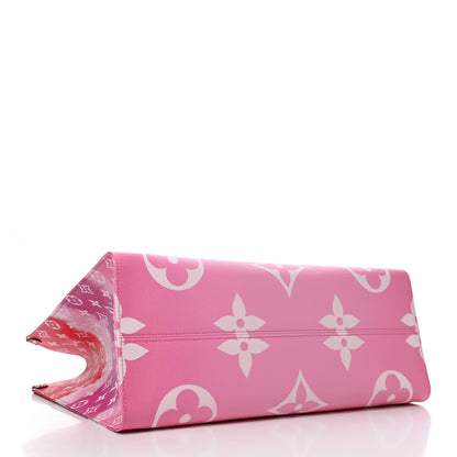 Louis Vuitton Monogram Escale Onthego GM Rouge 3 of 4