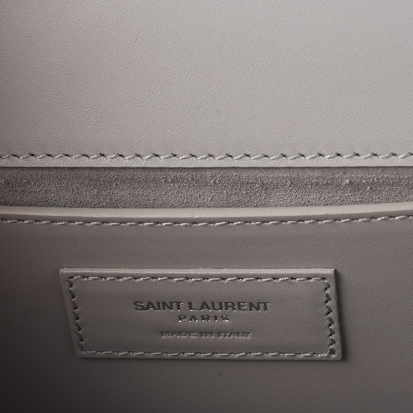 Calfskin Classic Monogram Tassel Clutch Souris