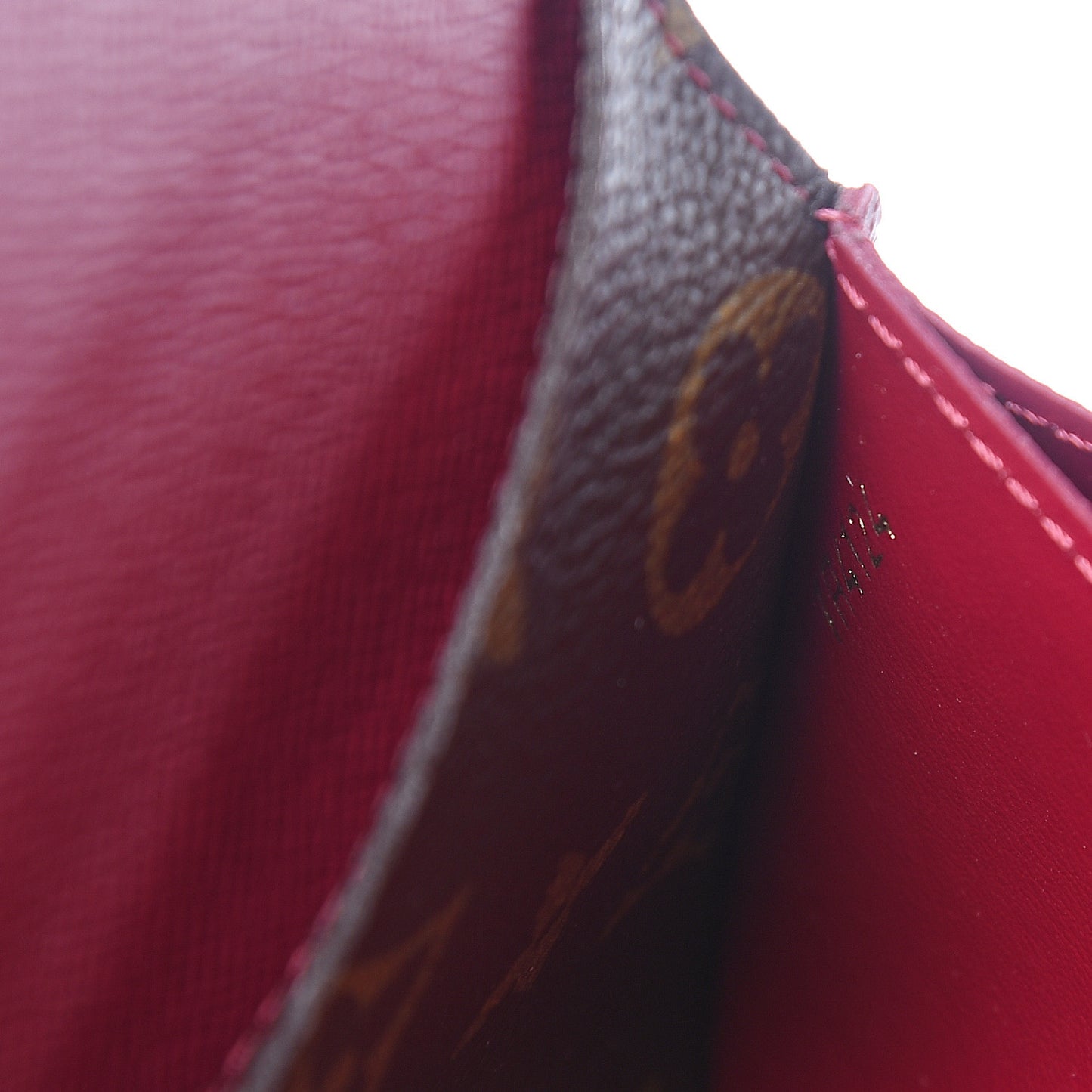 Monogram Emilie Wallet Fuchsia