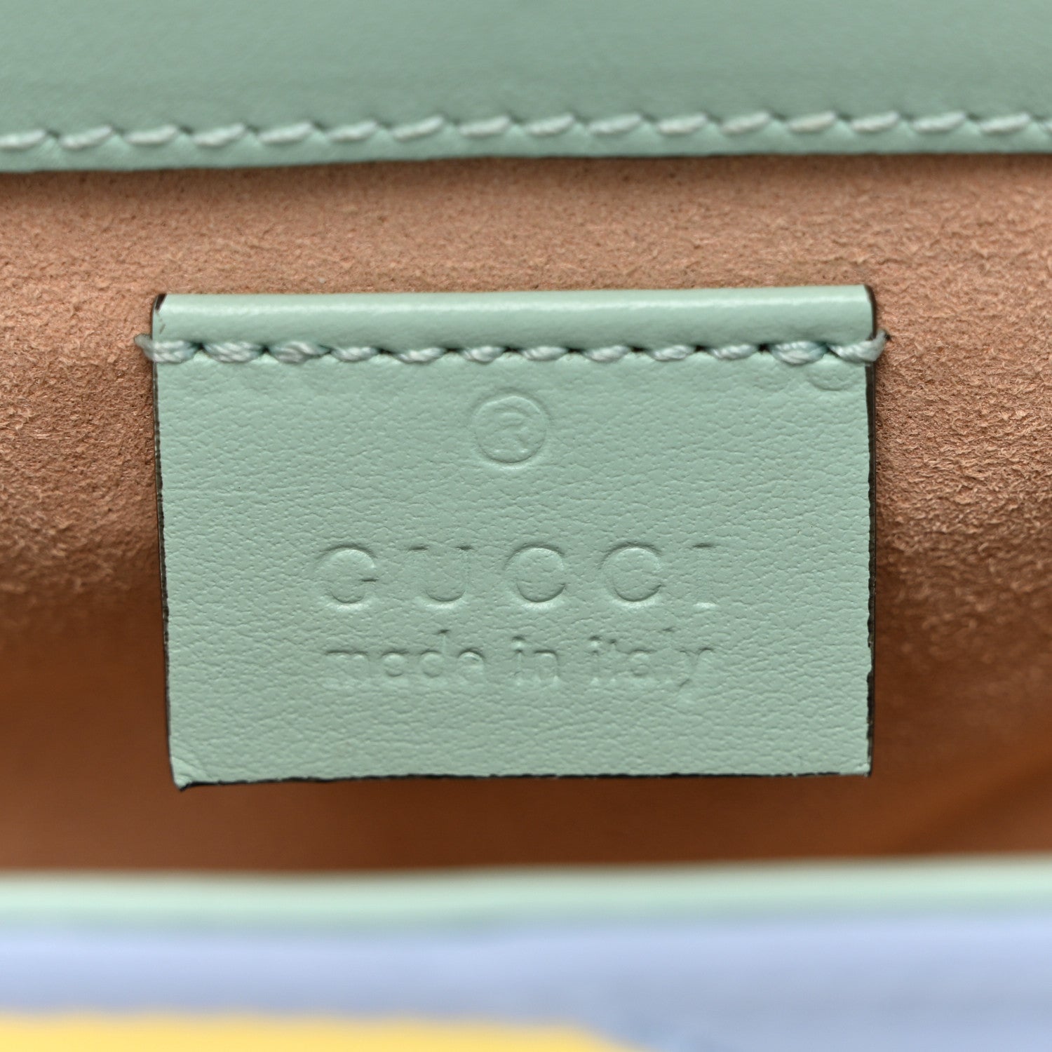 Gucci Calfskin Matelasse Diagonal Super Mini GG Marmont Shoulder Bag Multicolor Pastel 6 of 12