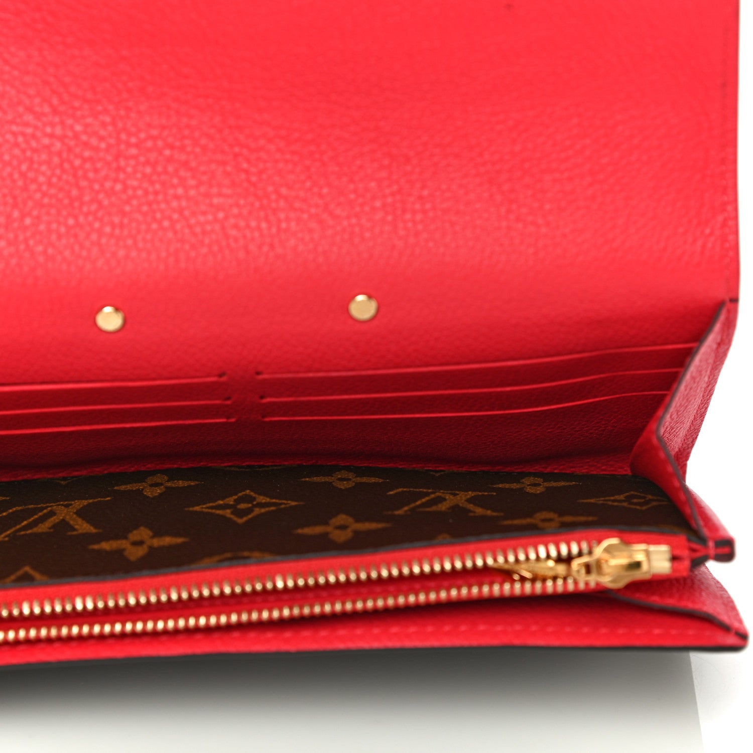 Louis Vuitton Monogram Pallas Wallet Cherry 5 of 14