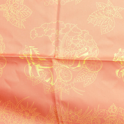 Hermes Silk De La Citrouille A La Caleche Scarf 90 4 of 8