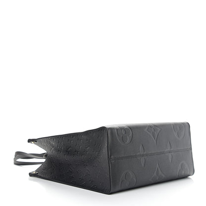 Louis Vuitton Empreinte Monogram Giant Onthego GM Black 3 of 9