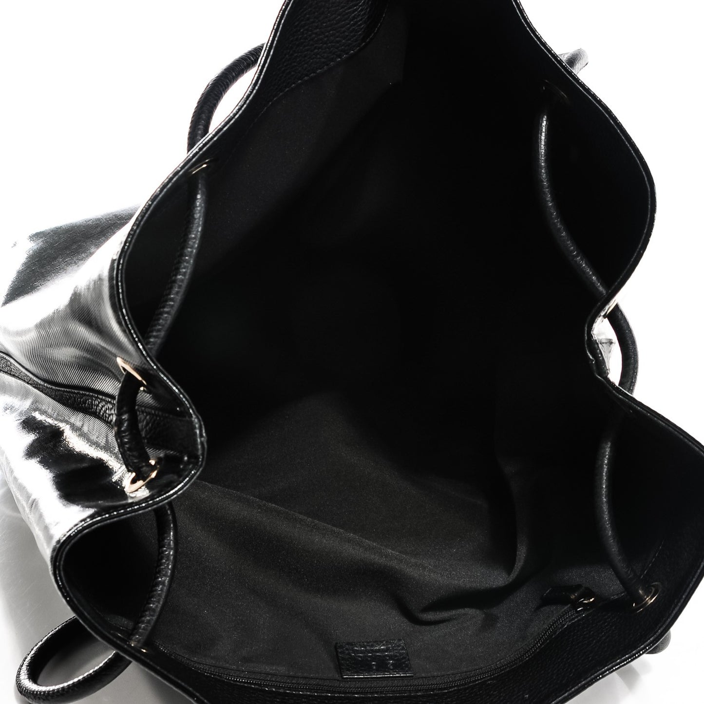 Coated Canvas Large Gifford Tote Black