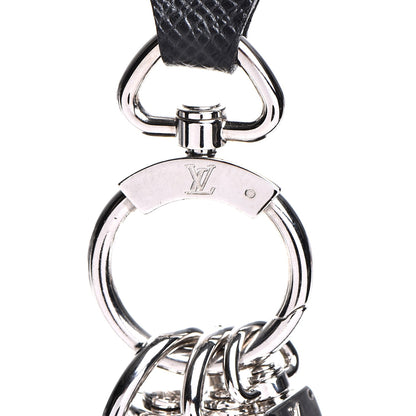 Louis Vuitton Taiga Collier Pochette Cles Neck Strap Key Holder Ardoise 7 of 8