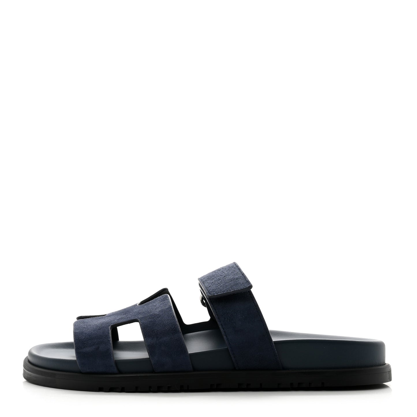 Suede Goatskin Womens Chypre Sandals 38 Bleu Celeste