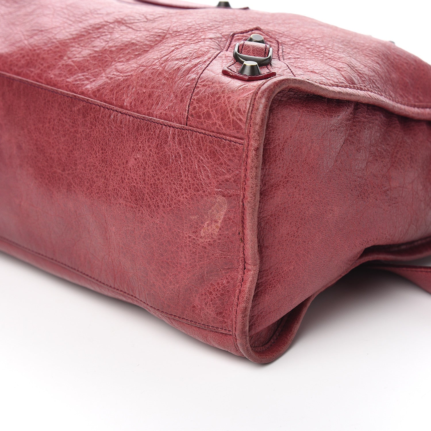 Balenciaga Agneau Classic Hardware City Cassis 8 of 11