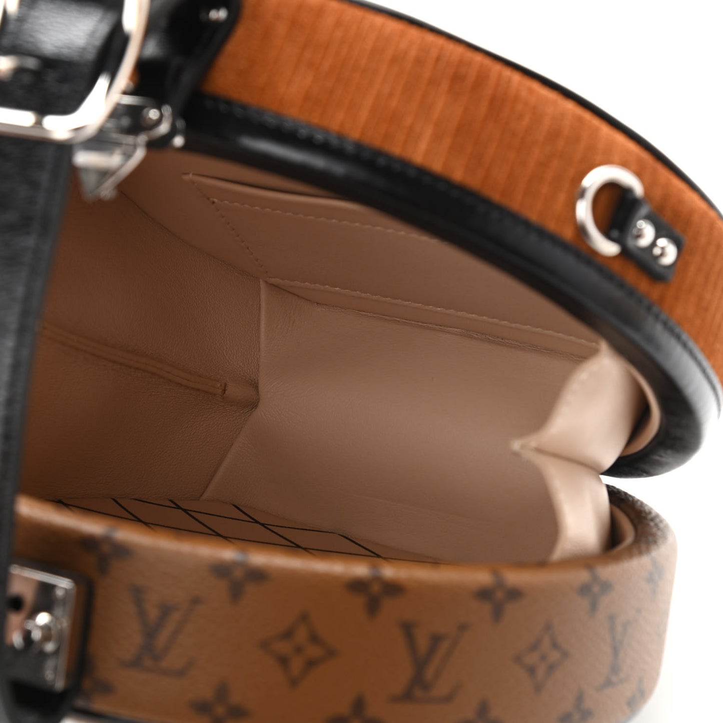 Reverse Monogram Leopard Petite Boite Chapeau