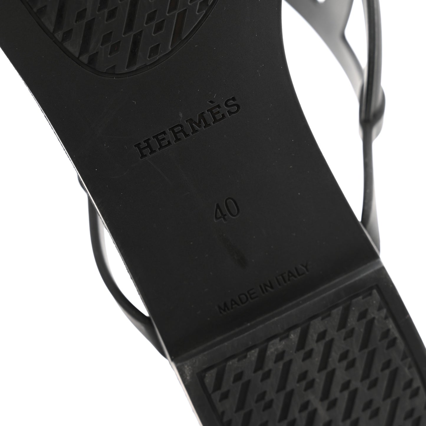 Rubber Womens Egerie Sandals 40 Black