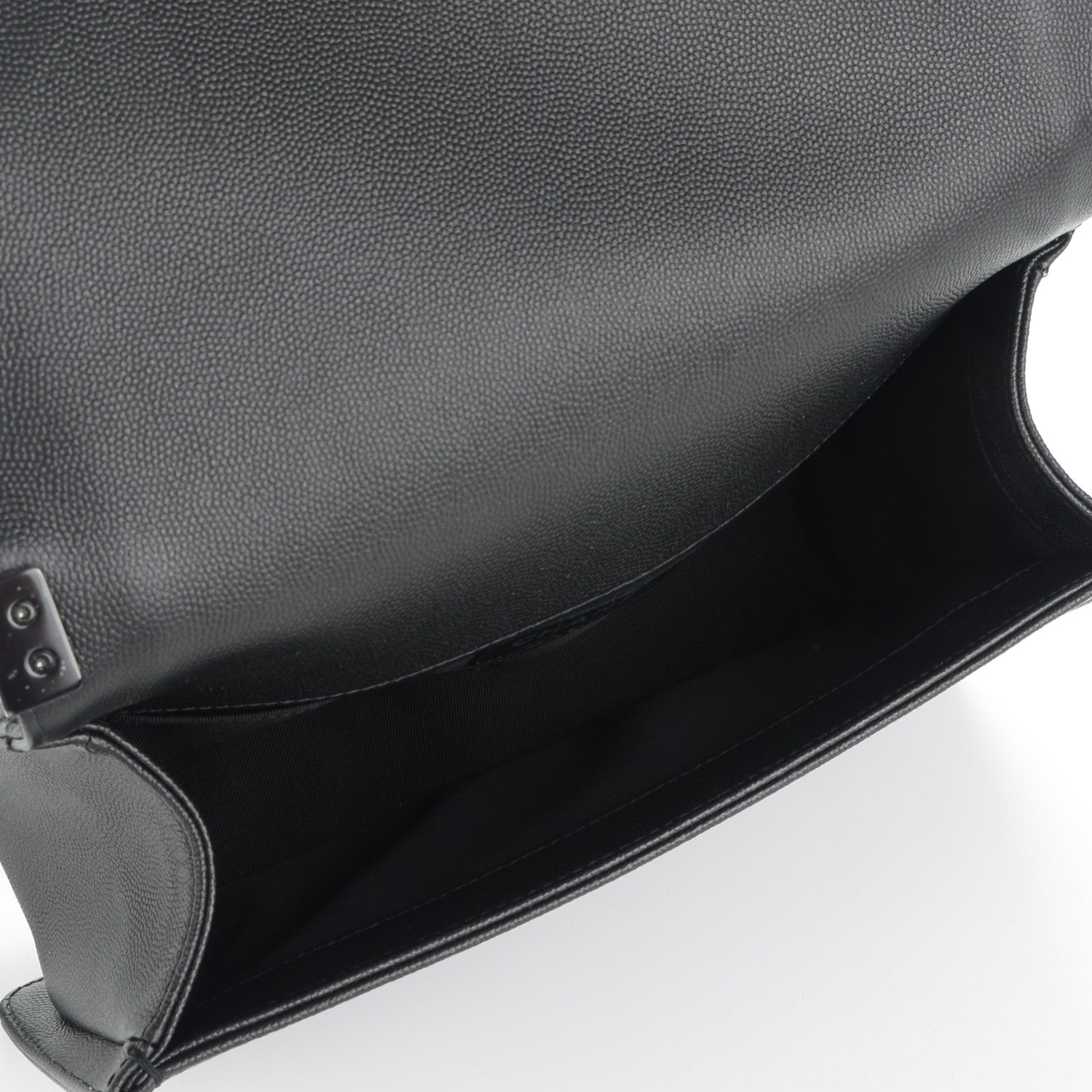 Chanel Caviar Quilted Medium Boy Flap So Black 5 of 7