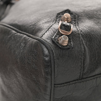 Balenciaga Agneau Giant 12 Rose Gold Hardware Velo Black 9 of 15
