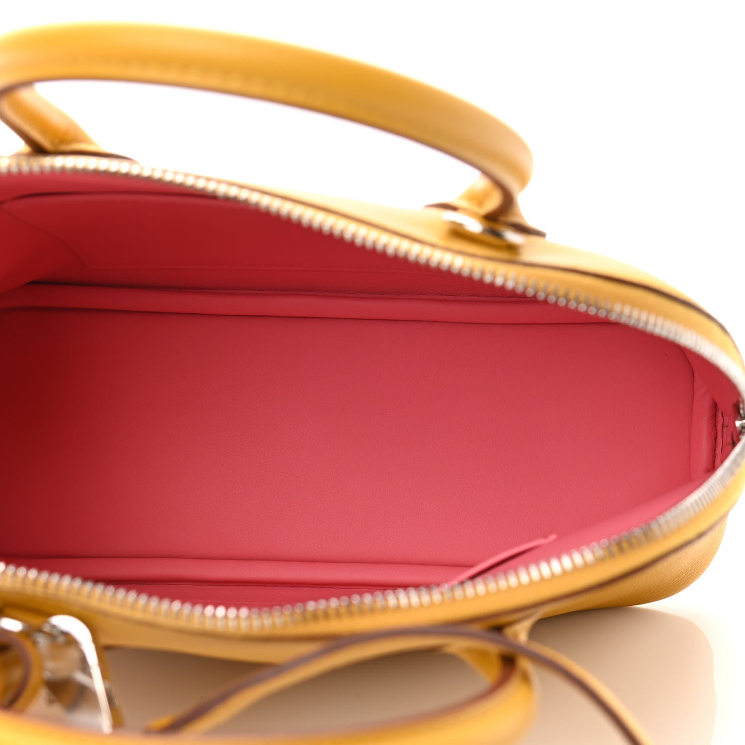 Hermes Evercolor Verso 1923 Bolide 25 Jaune Ambre Rose D'Ete 5 of 10